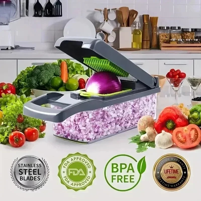 12 in 1 Multifunctional Vegetable Cutter